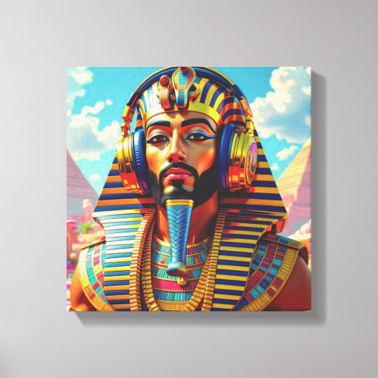 GENAU WIE PHARAOH TUT 4 LEINWANDDRUCK (Vorderseite)