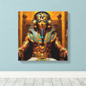 GENAU WIE PHARAOH TUT 6 LEINWANDDRUCK (Insitu (Holzboden))