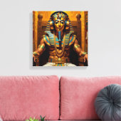 GENAU WIE PHARAOH TUT 6 LEINWANDDRUCK (Insitu (Wohnzimmer))