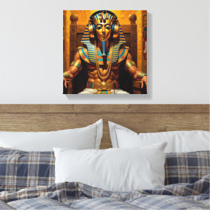 GENAU WIE PHARAOH TUT 6 LEINWANDDRUCK
