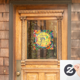Genau wie Sie "Inspirivity"-Fensterheber Fensteraufkleber