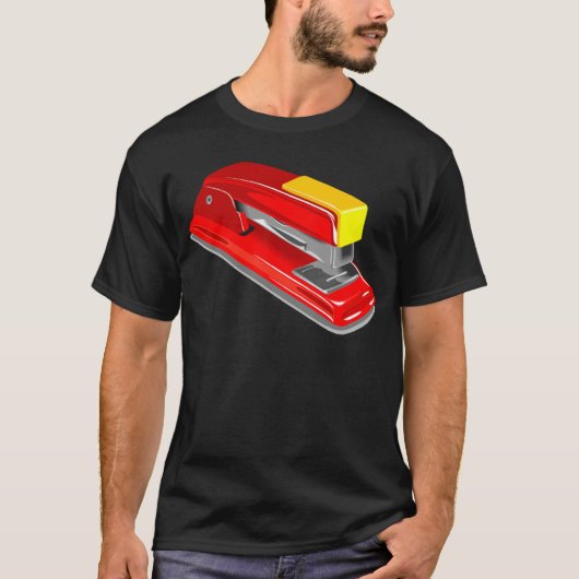 Genau wie Staplers Stapler Teacher School Office S T-Shirt (Vorderseite)