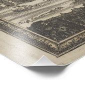 GENAUE ERHEBUNG UND LAYOUT VON LONDON FOTODRUCK (Ecke)