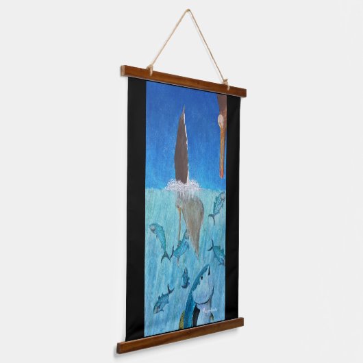 Genaues Tauchen Wandteppich Mit Holzrahmen (Gewinkelt)