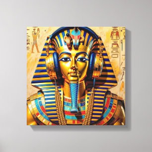 GENAUSO WIE PHARAOH TUT 5 LEINWANDDRUCK