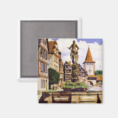 GENBACH, DEUTSCHLAND MAGNET (Vorderseite/Rückseite)