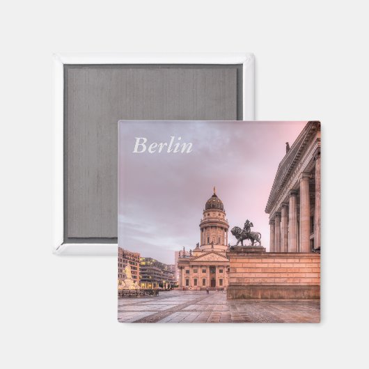 Gendarmenmarkt Berlin Magnet (Vorderseite/Rückseite)