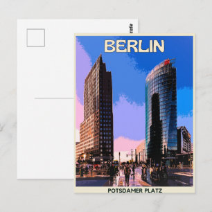 Gendarmenmarkt Berlin Platz - Potsdamer Platz Postkarte