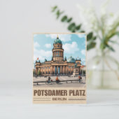 Gendarmenmarkt Berlin Platz - Potsdamer Platz Postkarte (Stehend Vorderseite)