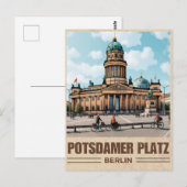 Gendarmenmarkt Berlin Platz - Potsdamer Platz Postkarte (Vorne/Hinten)