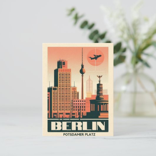 Gendarmenmarkt Berlin Platz - Potsdamer Platz Postkarte (Stehend Vorderseite)