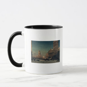 Gendarmenmarkt im Winter, 1857 Tasse