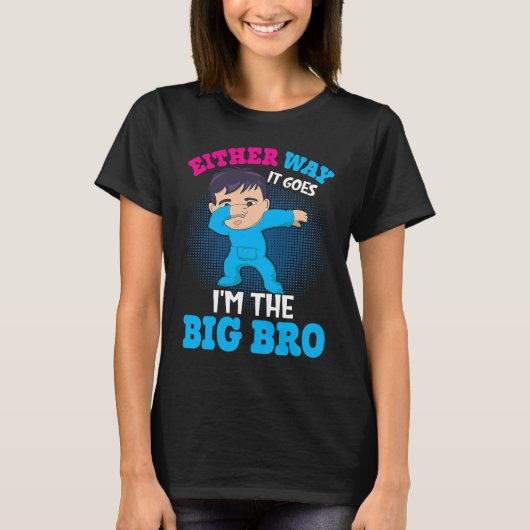 Gender Announcement Either Way it goes I'm The Bi T-Shirt (Vorderseite)