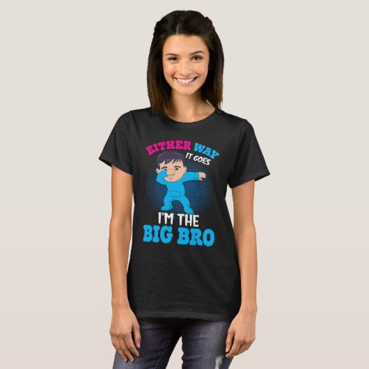 Gender Announcement Either Way it goes I'm The Bi T-Shirt (Vorne ganz)