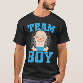 Gender Announcement  Team Boy Baby Party Reveal Pr T-Shirt