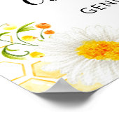 Gender-Bienen-Zeichen Poster (Ecke)