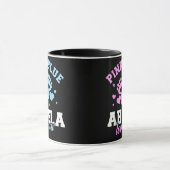 Gender enthüllt Abuela Oma Geschenk für sie Tasse (Zentrum)