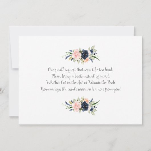 Gender-Enthüllung Einladung (Rückseite)