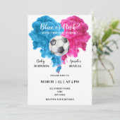 Gender-Enthüllung Einladung (Stehend Vorderseite)