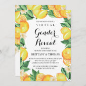 Gender-Enthüllung Einladung für benutzerdefinierte (Vorne/Hinten)