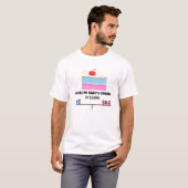 Gender-Enthüllungsteam Er sie Schwangerschaft Baby T-Shirt (Vorne ganz)