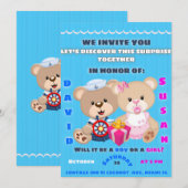 gender invitation einladung (Vorne/Hinten)