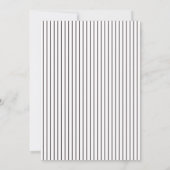 Gender-Neutral Boho Wildflower Baby in Bloom Einladung (Rückseite)