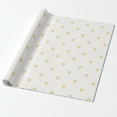 Gender Neutral Gift Wrap | Sand Hearts Geschenkpapier (Ungerollt)