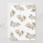 Gender Neutral Heilige Kuh Babydusche Einladung (Rückseite)