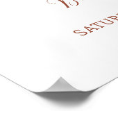 Gender Neutral Niedlich Dumpling Baby Dusche Willk Poster (Ecke)