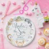 Gender Neutral Ocean Baby Shower Gender Neutral  Pappteller (Party)