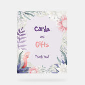 Gender-neutrale Karten und Geschenke der verzauber Acrylschild (Vorderseite)