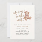 Gender neutraler Boho können wir frühzeitig abwart Einladung (Vorderseite)