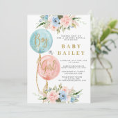 Gender-Offenlegung Einladung (Stehend Vorderseite)