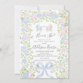 Gender Reveal Baby Shower invitation Einladung