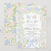 Gender Reveal Baby Shower invitation Einladung (Vorne/Hinten)