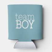 Gender Reveal Baby Shower - Team Blue Boy Dosenkühler (Rückseite)