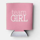 Gender Reveal Baby Shower - Team Pink Girl Dosenkühler (Vorderseite)