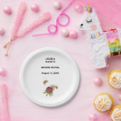 Gender Reveal Bee Party Pappteller (Party)