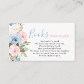 Gender Reveal Books for Baby Enclosure Card Begleitkarte (Vorderseite)