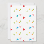 Gender Reveal Cactus Niña Niño Fiesta Einladung (Rückseite)