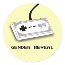 Gender Reveal Gamer Controller Boy Girl