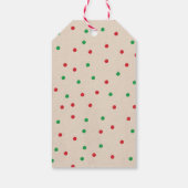 Gender Reveal Gingerbread Geschenkanhänger (Rückseite)