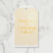 Gender Reveal Gunst Tags Geschenkanhänger (Vorderseite)