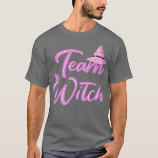 Gender Reveal Halloween Team Hexe T-Shirt
