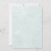 Gender Reveal Invitation with festive theme Einladung (Rückseite)