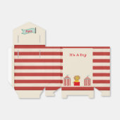 "Gender Reveal", Junge, Circus Baby Duwer Gevor Bo Geschenkschachtel (Ungefaltet)