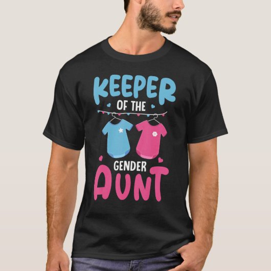 Gender Reveal Keeper Of The Gender 11 T-Shirt (Vorderseite)