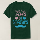 Gender Reveal Lashes oder Stress T-Shirt (Design vorne)