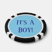 Gender Reveal Party Activity Pokerchips (Einzeln)
